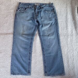 MEK NEW YORK STRIGHT 100% COTTON Light Blue Straight Jeans